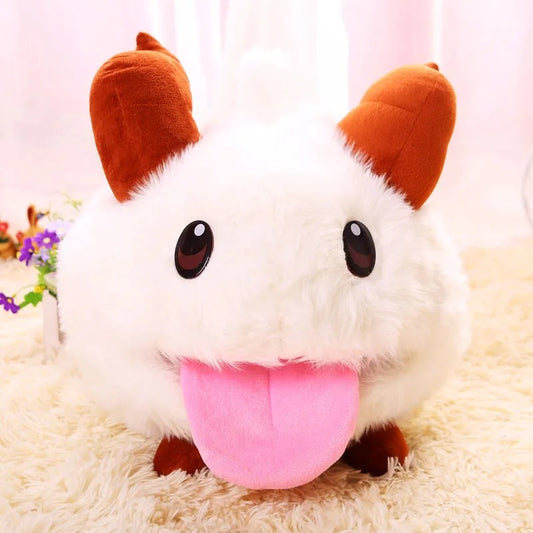 League of Legends Poro Plush – Kawai -Style Stuffed Animal | 25cm