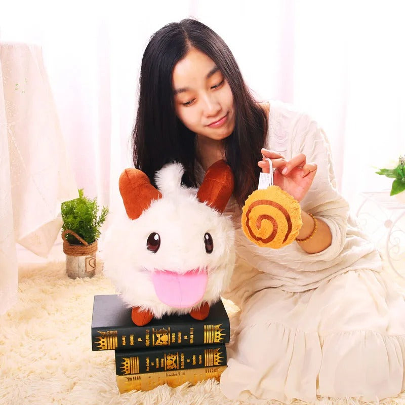 League of Legends Poro Plush – Kawai -Style Stuffed Animal | 25cm