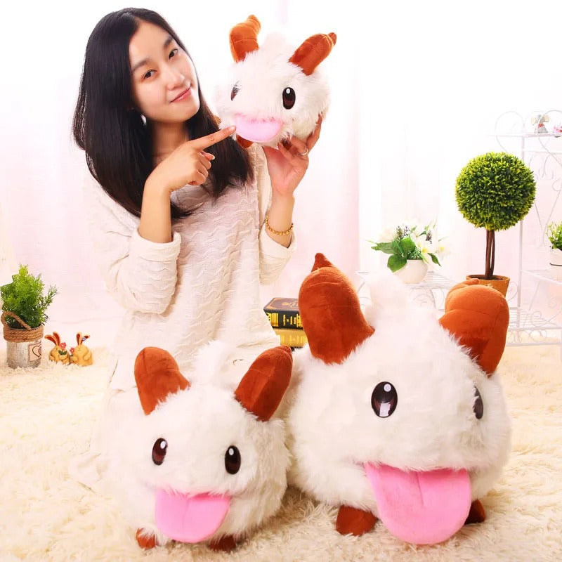 League of Legends Poro Plush – Kawai -Style Stuffed Animal | 25cm